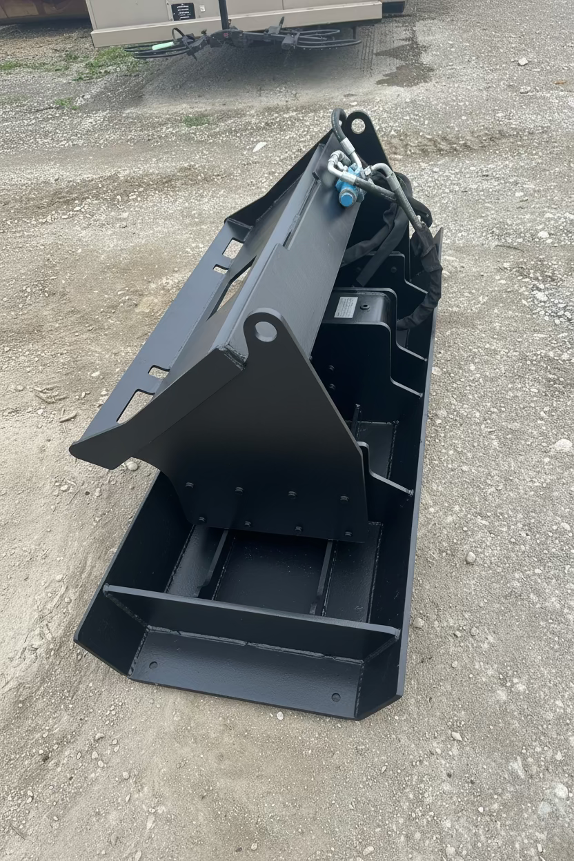 Universal skid steer plate compactor