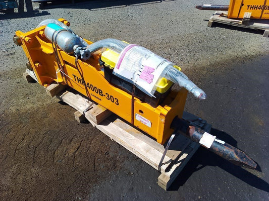 Aftermarket hydraulic hammer for 7.000 - 17.000 lbs excavators and backhoe loaders