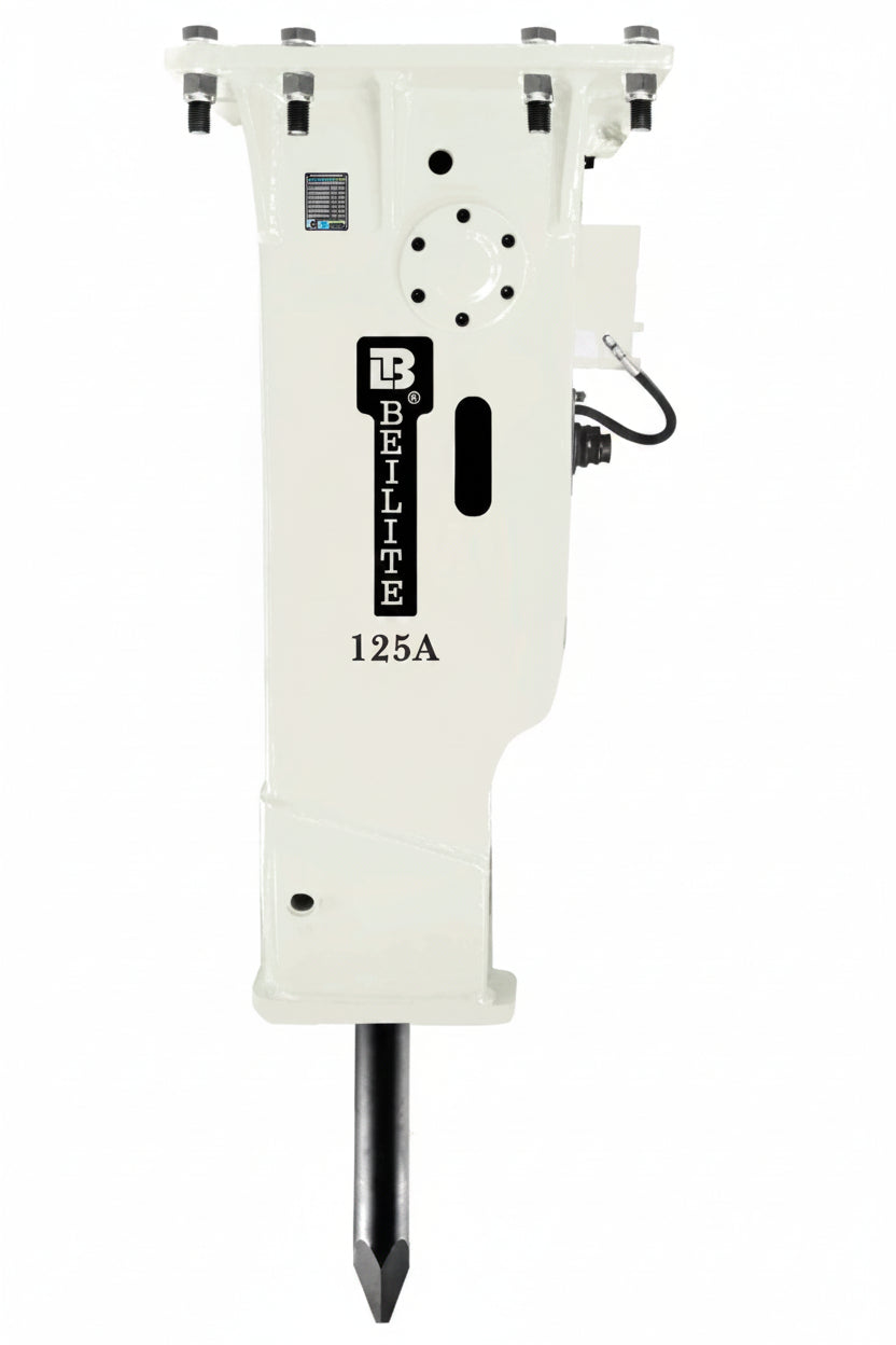 BLTB 125 hydraulic hammer for 30,800 – 39,600 lbs excavator