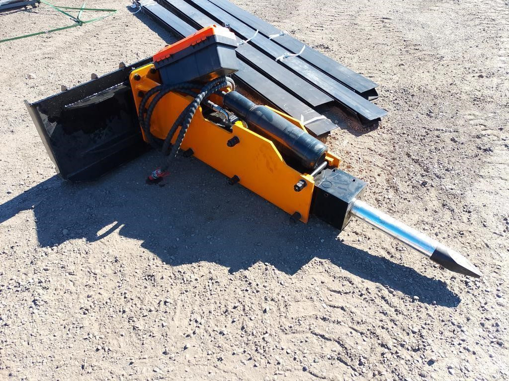 Aftermarket skid steer hydraulic hammer