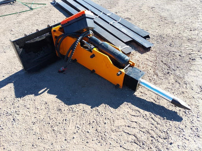 Aftermarket skid steer hydraulic hammer