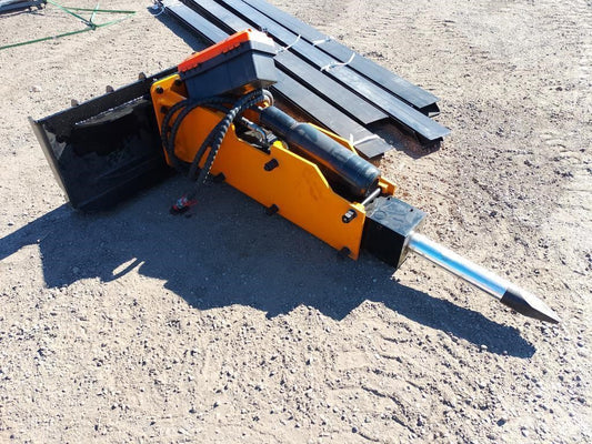 Aftermarket skid steer hydraulic hammer