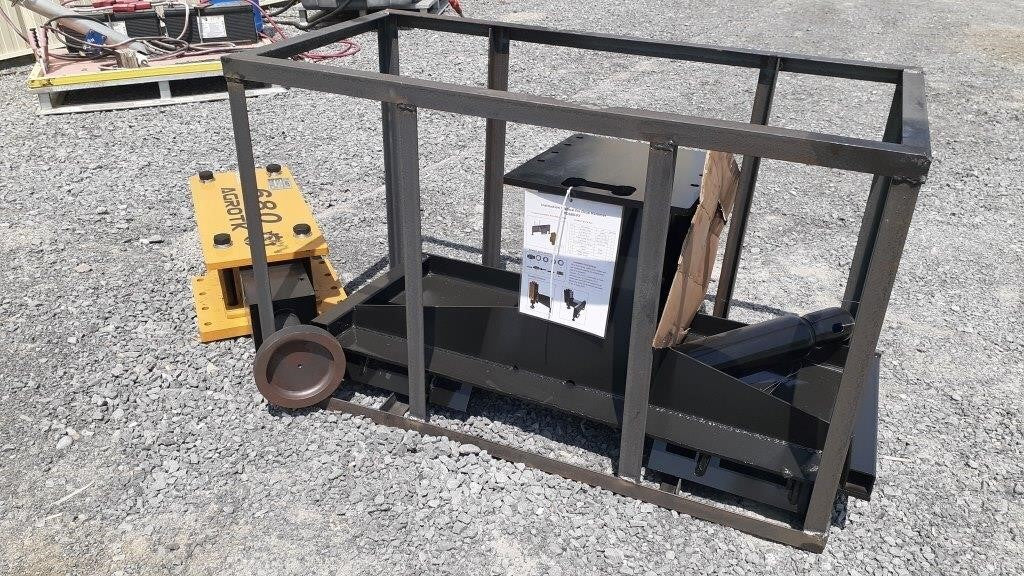 Universal Skid Steer Post Driver (post pounder)