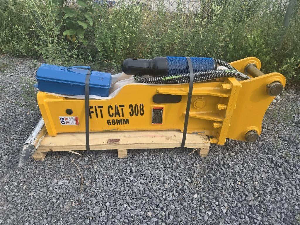 Aftermarket hydraulic hammer for 7.000 - 17.000 lbs excavators and backhoe loaders