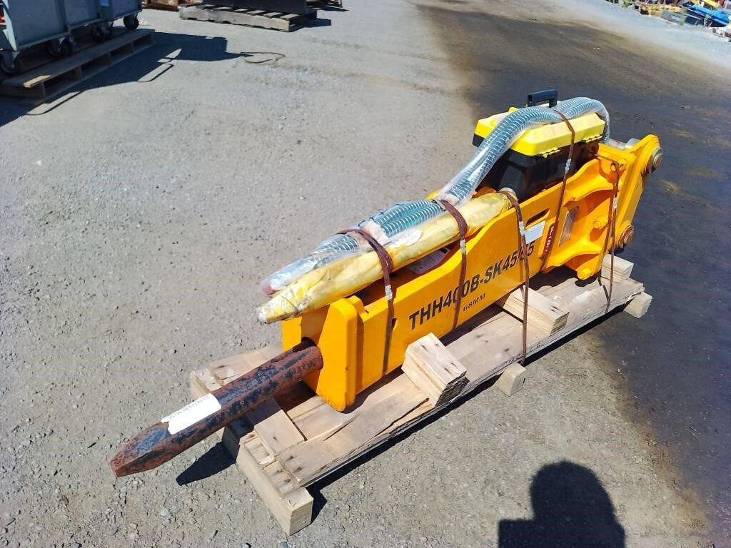 Aftermarket hydraulic hammer for 7.000 - 17.000 lbs excavators and backhoe loaders