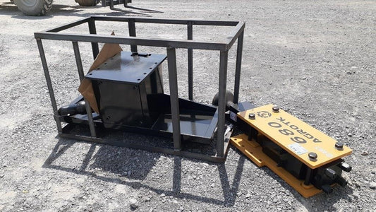 Universal Skid Steer Post Driver (post pounder)