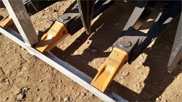 78" Skid steer universal root rake (root grapple)